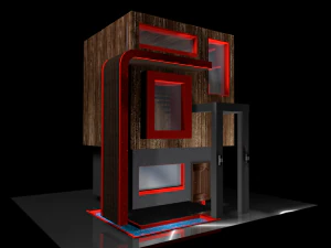 semplice palazzo Modello 3D