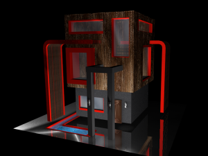 simple mansion Modello 3D