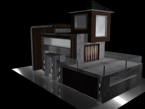 mansion exterior 3D Model