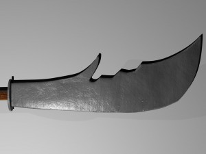 halberd model 3D Модель
