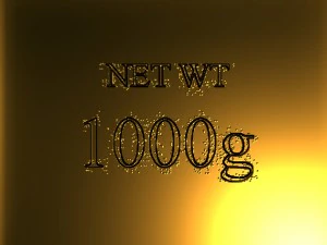 gold bar 3D Model