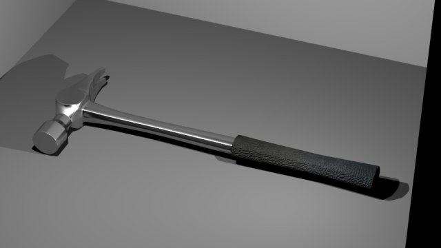 hammer 3D Модель .c4d .max .obj .3ds .fbx .stl .blend 