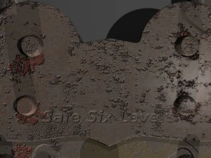 antique lock 3D Model