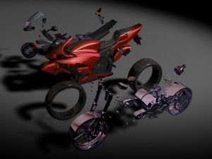 honda cbr 3D Model
