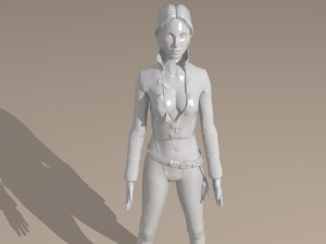 hot and fashin 3D Model