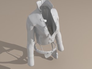 hot and fashin 3D 모델