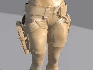Angelina Jolie Lara Croft em Tomb Raider Modelo 3D