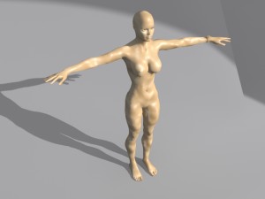 angelina julie lara croft in the tomp raider 3D Model