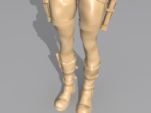 angelina julie lara croft in the tomp raider 3D Model
