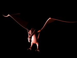 red dragon 3D 模型