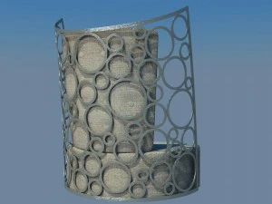 armchair modern 3D Model