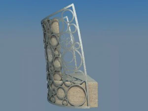 armchair modern 3D Model