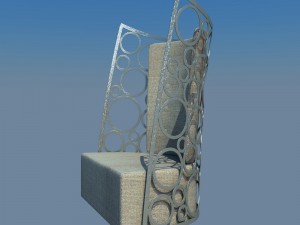 armchair modern 3D Модель