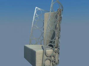 armchair modern 3D Model
