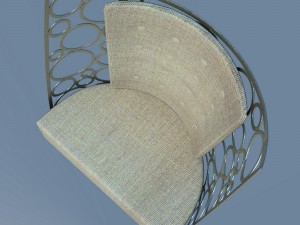 armchair modern 3D Модель