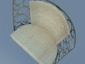 armchair modern 3D Model