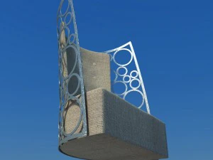 armchair modern 3D Model