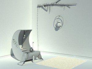kids room 3D Model