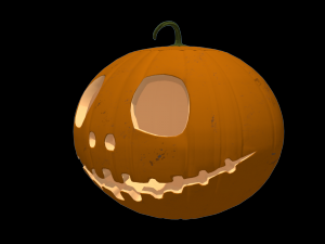halloween pumpkin 3D Model