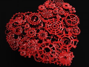 heart gears 3D Model