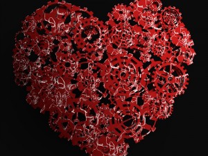 heart gears 3D मॉडल