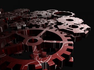 heart gears 3D मॉडल