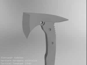 tactical tomahawk lft01 3D 모델