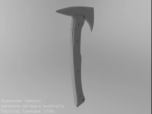 tactical tomahawk lft01 3D Model