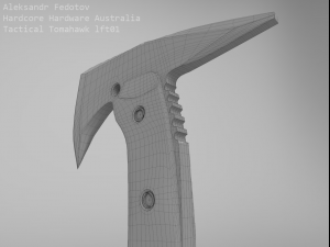 tactical tomahawk lft01 3D 모델