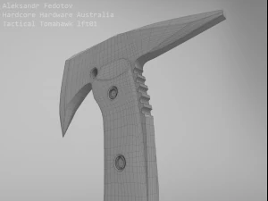 tactical tomahawk lft01 3D Model