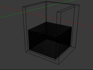 low-poly microscope accessories - glass 3D Model