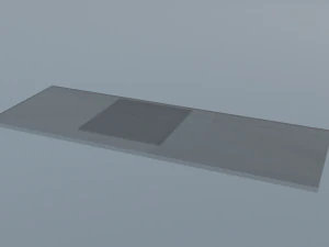 low-poly microscope accessories - glass 3D Model