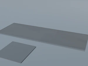low-poly microscope accessories - glass 3D Model