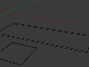 low-poly microscope accessories - glass 3D Model