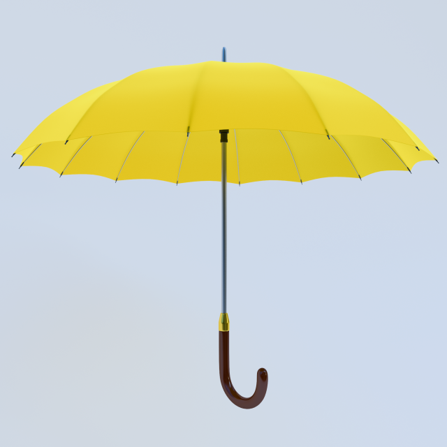 umbrella Model 3D .c4d .max .obj .3ds .fbx .stl .blend