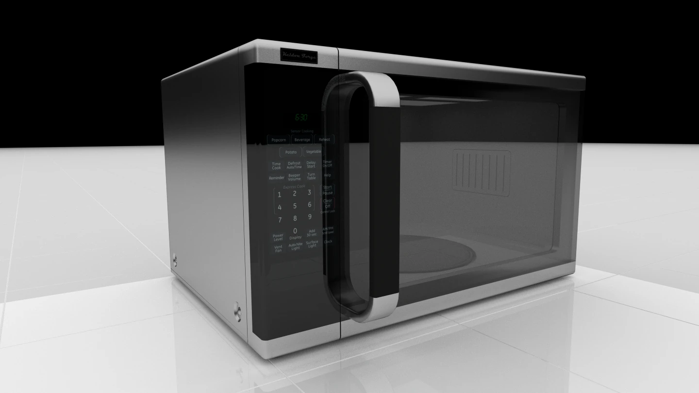 kitchen appliance pack001 3D Model .c4d .max .obj .3ds .fbx .stl .blend 