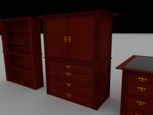 office furniture pack 3Dモデル