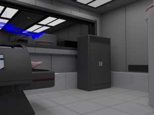 scifi interior construction kit basic 3D Model