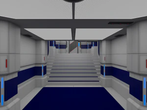 scifi interior construction kit basic 3D Model