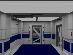scifi interior construction kit basic 3D Model