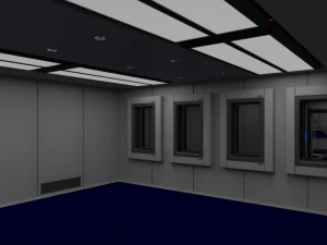 scifi interior construction kit basic 3D Model