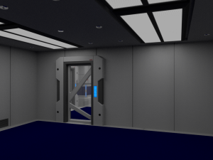 scifi interior construction kit basic 3D Model