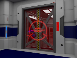 scifi interior construction kit basic 3D Model