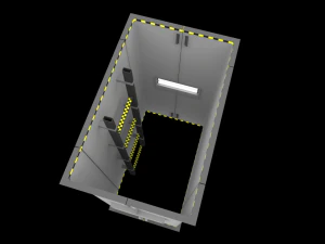 scifi interior construction kit basic 3D Model