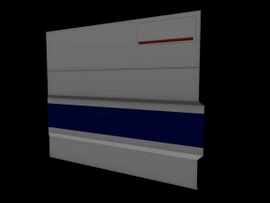 scifi interior construction kit basic 3D Model