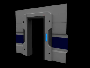 scifi interior construction kit basic 3D Model