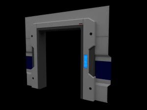 scifi interior construction kit basic 3D Model