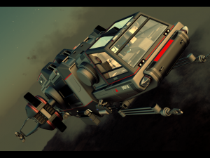 warthog class heavy assault transport 3D Model