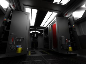 warthog class heavy assault transport 3D Model