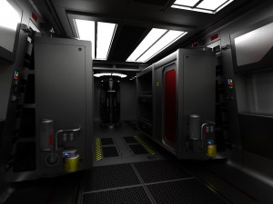 warthog class heavy assault transport 3D Model